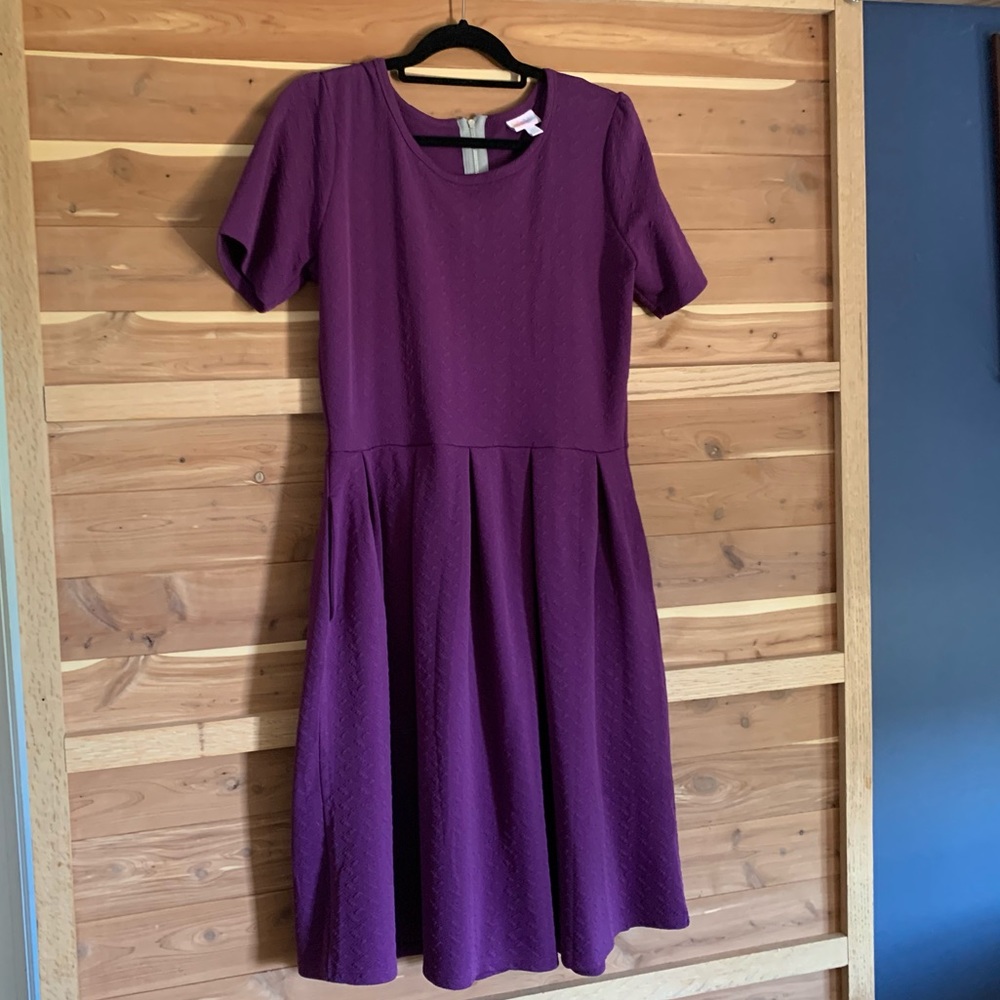 2XL Lularoe Amelia royal purple